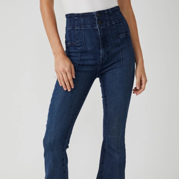 We The Free Jayde Flare Jeans - Sz 25 - Picture 3 of 6